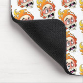 スコビレック型消防ヘッドマウスパッド マウスパッド (コーナー)