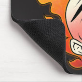 スコビレック型消防ヘッドマウスパッド マウスパッド (コーナー)