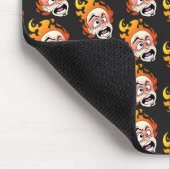 スコビレック型消防ヘッドマウスパッド マウスパッド (コーナー)