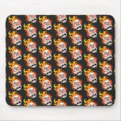 スコビレック型消防ヘッドマウスパッド マウスパッド (正面)