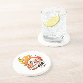 スコビレック型消防ヘッド砂岩コースター コースター