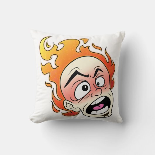 スコビレック型消防ヘッド装飾用クッション クッション (正面)