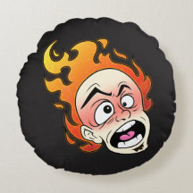 スコビレック型火頭の丸い枕