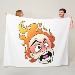 スコビレック火災ヘッドフリースブランケット、すべてのサイズ フリースブランケット