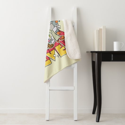 スコビーとシャギーとディスコ熱 シェルパブランケット (インサイチュ)