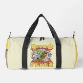 スコビーとシャギーとディスコ熱 ダッフルバッグ (裏面)