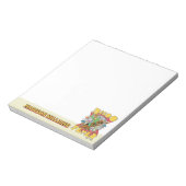 スコビーとシャギーとディスコ熱 ノートパッド (回転)