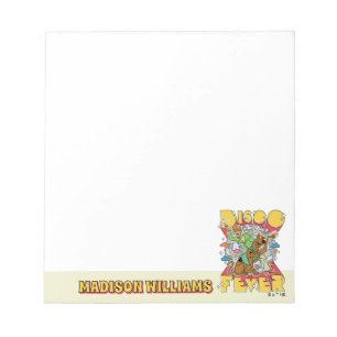 スコビーとシャギーとディスコ熱 ノートパッド