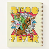 スコビーとシャギーとディスコ熱 ノートブック (裏面)