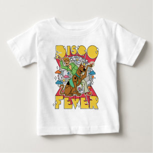 スコビーとシャギーとディスコ熱 ベビーTシャツ