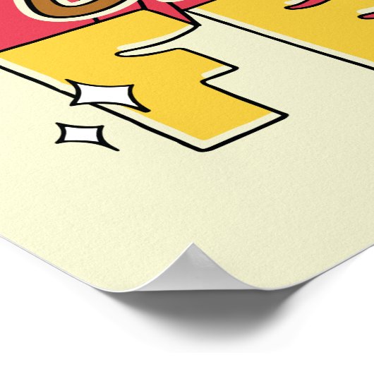 スコビーとシャギーとディスコ熱 ポスター (角)