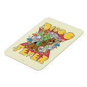 スコビーとシャギーとディスコ熱 マグネット (左側)