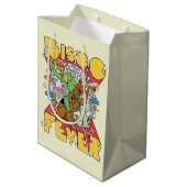 スコビーとシャギーとディスコ熱 ミディアムペーパーバッグ (裏面アングル)