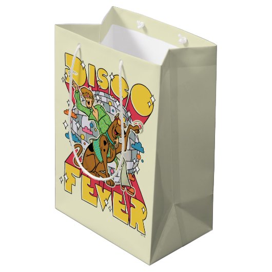 スコビーとシャギーとディスコ熱 ミディアムペーパーバッグ (裏面アングル)