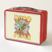 スコビーとシャギーとディスコ熱 メタルランチボックス (正面)