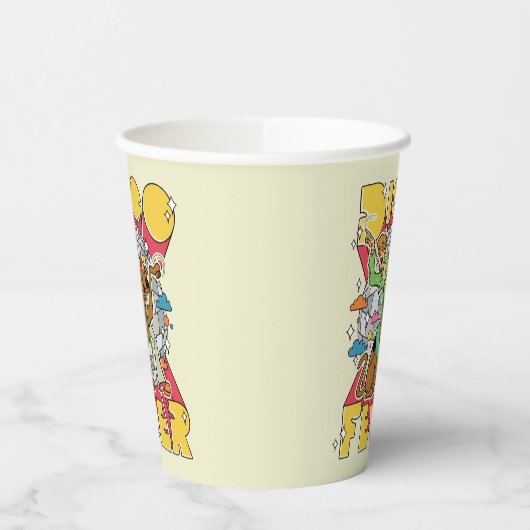 スコビーとシャギーとディスコ熱 紙コップ (左)