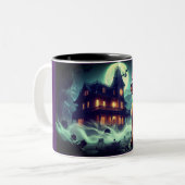 スコビーズマンショ不気味ンミステリーマグ ツートーンマグカップ (正面左)