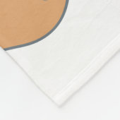 スコビードゥーー月次マイルストーンベビー フリースブランケット (角)