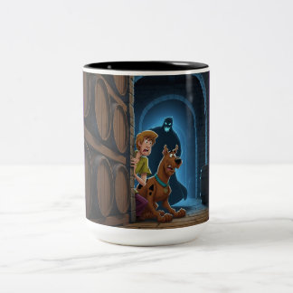 スコビー&シャギー:権利のバレル ツートーンマグカップ