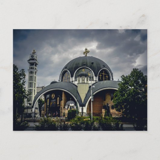 スコピエの聖クレメント教会 ポストカード (正面)