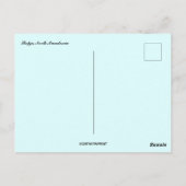 スコピエ北マケドニアの通り ポストカード (裏面)