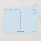 スコピエ北マケドニアポストカードのポピー ポストカード (裏面)