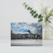 スコピエ・マケドニア広場 ポストカード (スタンド正面)