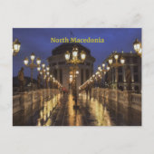 スコピエ、北マケドニア ポストカード (正面)