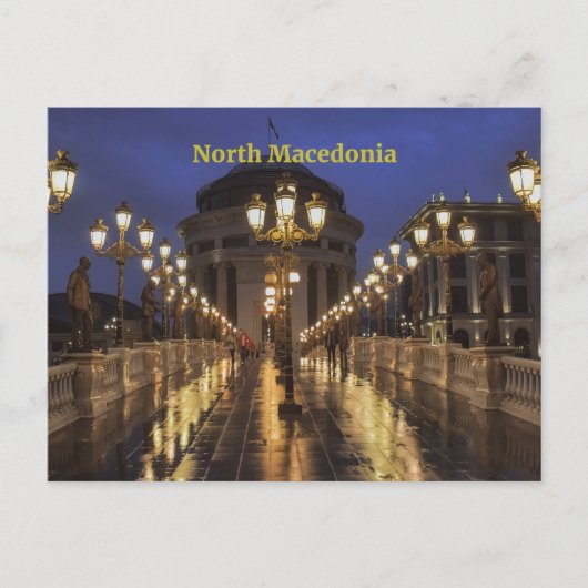 スコピエ、北マケドニア ポストカード (正面)