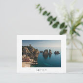 スコペッロのファラグロニとトンナーラ（シチリア島） ポストカード (スタンド正面)