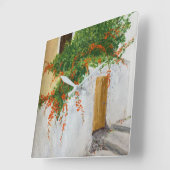 スコペロス6月 スクエア壁時計 (傾斜)