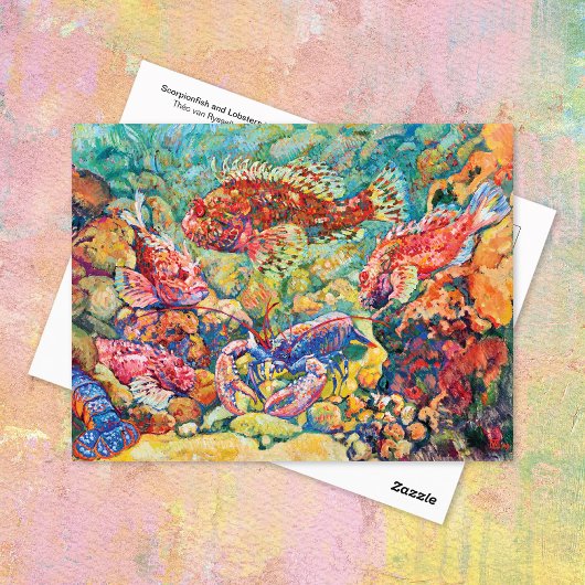 スコポインフィッシュロブスター水族館テオリュッセルベルグ ポストカード