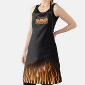 スコラパーソナライズされたチンBBQグリルマスターバーベーク エプロン (インサイチュ)