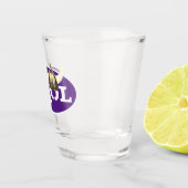 スコルと角のあるバイキングヘルメット ショットグラス (右)