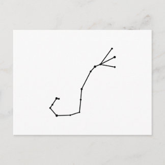 スコルピウス〔占星術の〕十二宮図はがき ポストカード