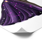 スコルピオ占星術アート | 天体十二星座イラスト ポスター (角)