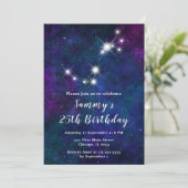 スコルピオ星座誕生日パーティー 招待状 (スタンド正面)