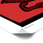 スコルピオ星座 誕生日パーフェクトポスター 20x20 ポスター (コーナー)