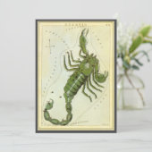 スコルピオ、ヴィンテージ星座 ウラニアの鏡 招待状 (スタンド正面)