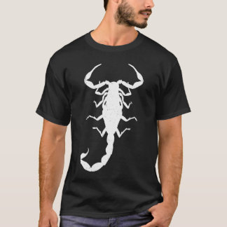 スコルピクールオンズホワイトプリント Tシャツ