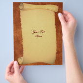 スコルフライヤー チラシ (手)