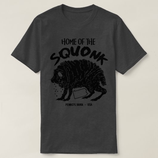 スコンク暗号の家 Tシャツ (デザイン正面)
