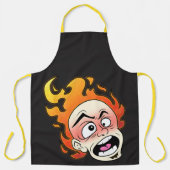 スコヴィレリックな火頭オールオーバープリントエプロン エプロン (正面)