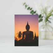 スコータイ、ワット・マハト・アット・サンセット ポストカード (スタンド正面)