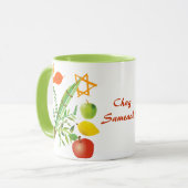 スコートの要素 マグカップ (正面左)