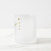 スコーピオの霜降りビールマグ フロストグラスマグカップ (中央)