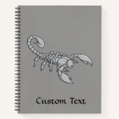 スコーピオンのアイコン ノートブック (正面)
