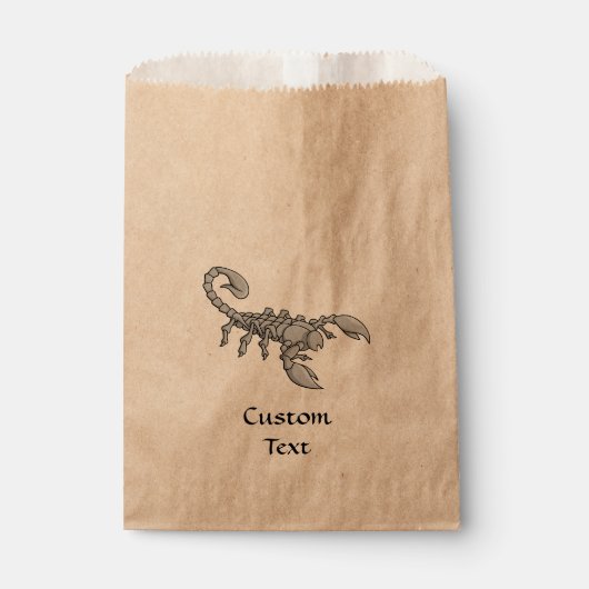 スコーピオンのアイコン フェイバーバッグ (正面)