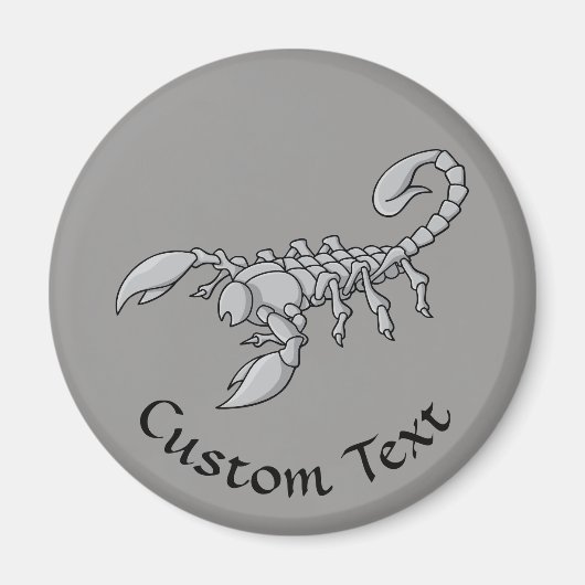 スコーピオンのアイコン マグネット (正面)