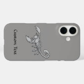 スコーピオンのアイコン Case-Mate iPhoneケース (裏面 (横))